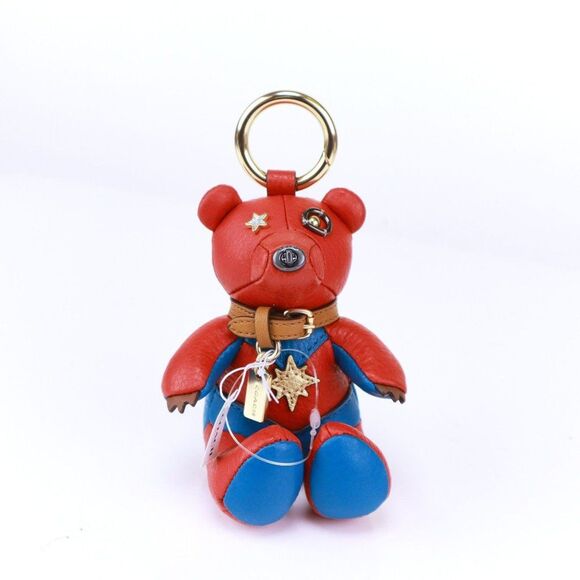 NWT Coach Marvel Capitan America Plush keychain Bag Charm - Picture 4 of 7